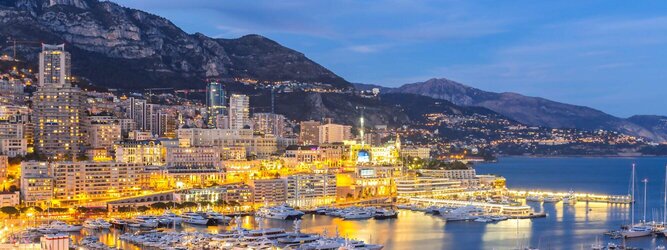 Trip Alps Ferienhaus Monaco - Genießen Sie die Fahrt Ihres Lebens am Steuer eines feurigen Lamborghini oder rassigen Ferrari. Starten Sie Ihre Spritztour in Monaco und lassen Sie das Fürstentum unter den vielen bewundernden Blicken der Passanten hinter sich. Cruisen Sie auf den wunderschönen Küstenstraßen der Côte d’Azur und den herrlichen Panoramastraßen über und um Monaco. Erleben Sie die unbeschreibliche Erotik dieses berauschenden Fahrgefühls, spüren Sie die Power & Kraft und das satte Brummen & Vibrieren der Motoren. Erkunden Sie als Pilot oder Co-Pilot in einem dieser legendären Supersportwagen einen Abschnitt der weltberühmten Formel-1-Rennstrecke in Monaco. Nehmen Sie als Erinnerung an diese Challenge ein persönliches Video oder Zertifikat mit nach Hause. Die beliebtesten Orte für Ferien in Monaco, locken mit besten Angebote für Hotels und Ferienunterkünfte mit Werbeaktionen, Rabatten, Sonderangebote für Monaco Urlaub buchen.